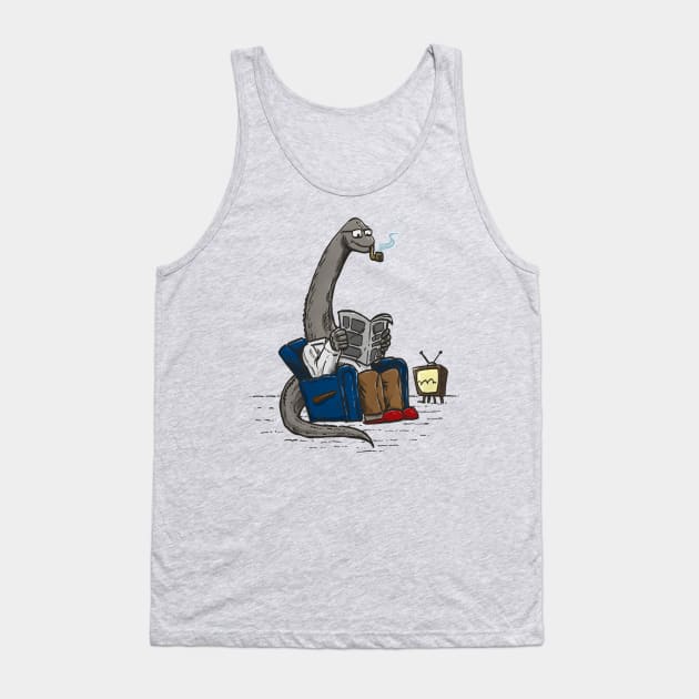 The Dadasaurus Tank Top by nickv47